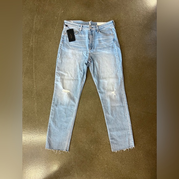NWT Rag & Bone Nina High-Rise Cigarette Denim Jeans sz 31 - Picture 9 of 14
